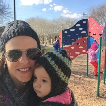 Tatiane at the playground